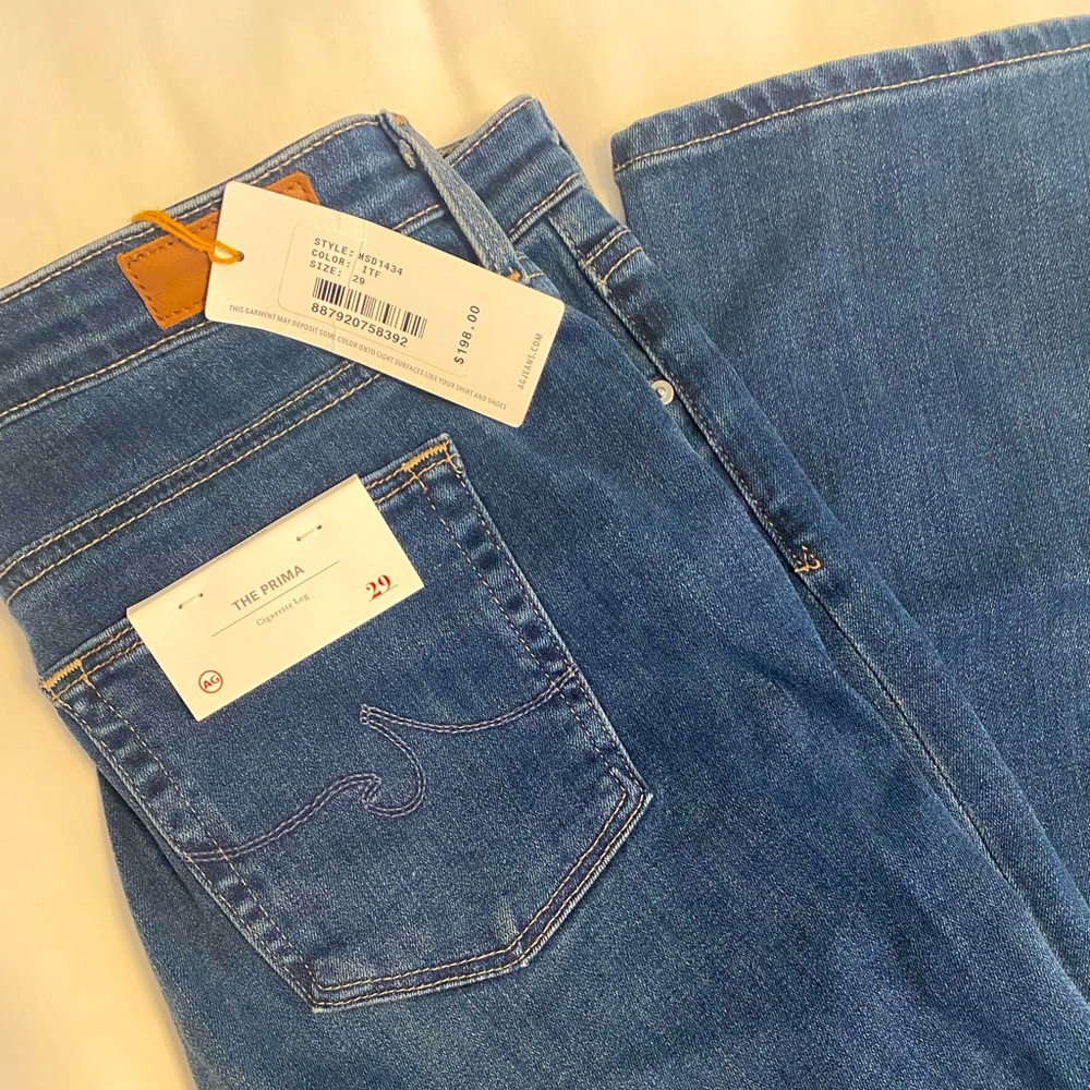 AG The Prima Sz 29 cigarette leg NWT